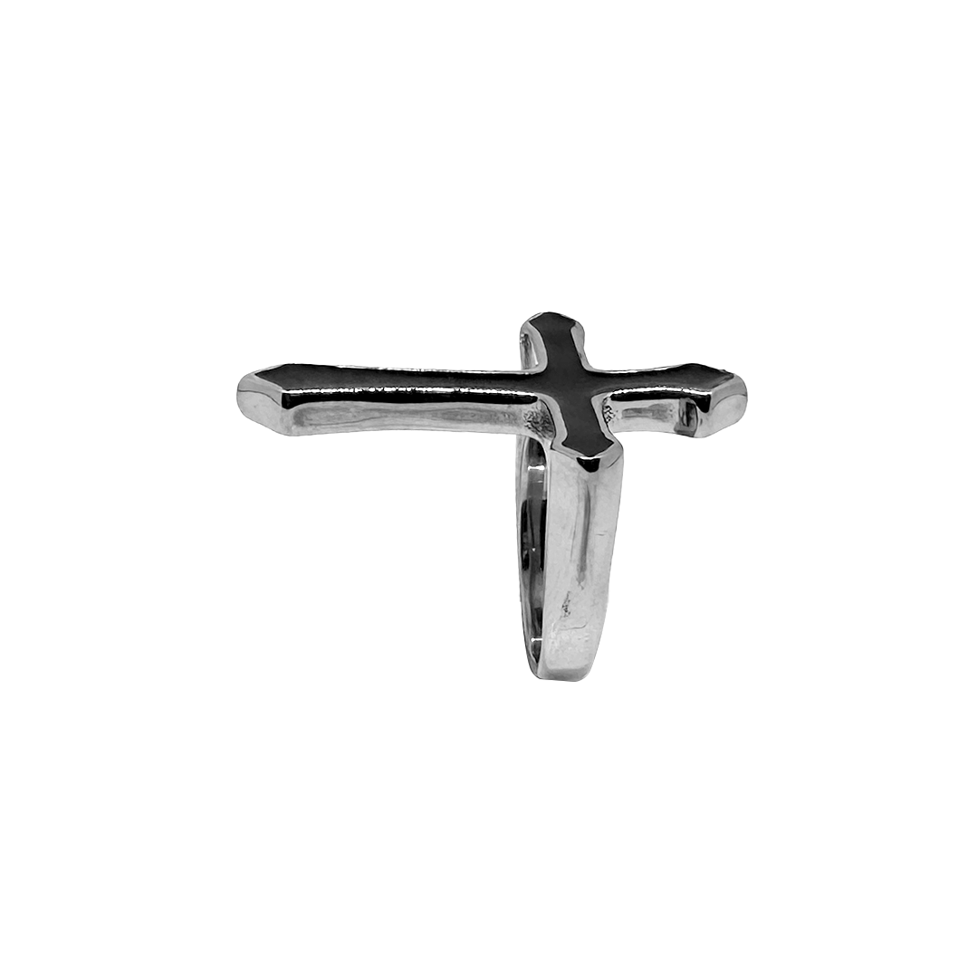 Black Cross Ring