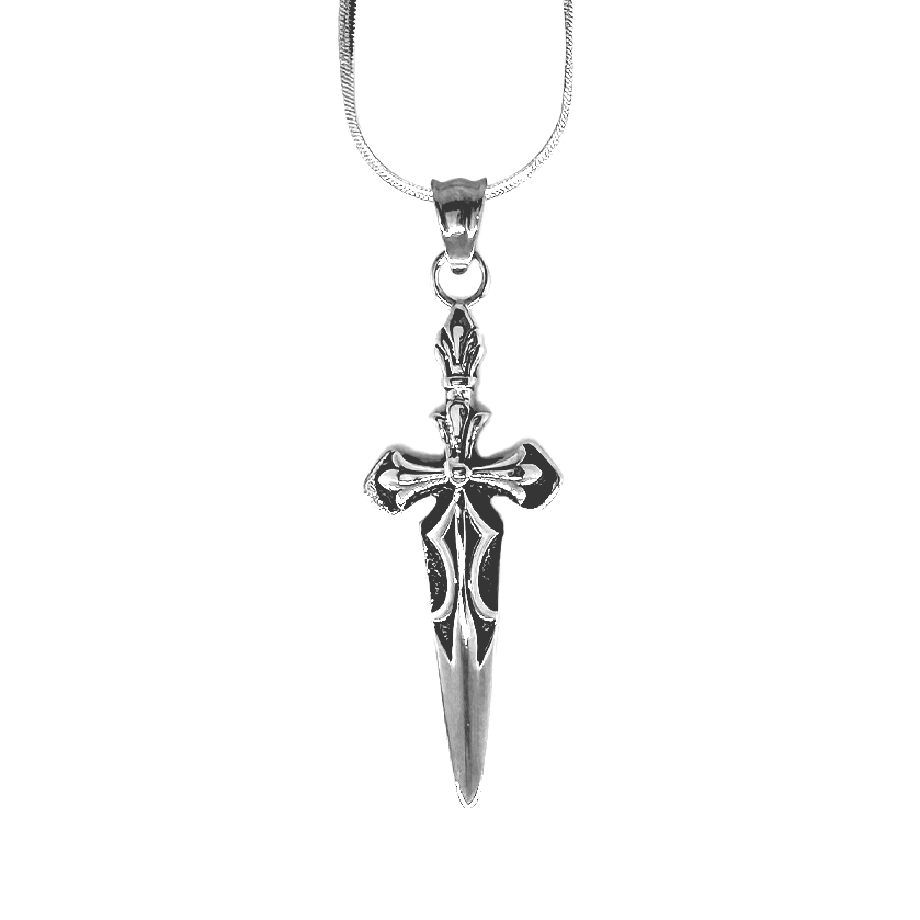 Holy Dagger Pendant with Chain
