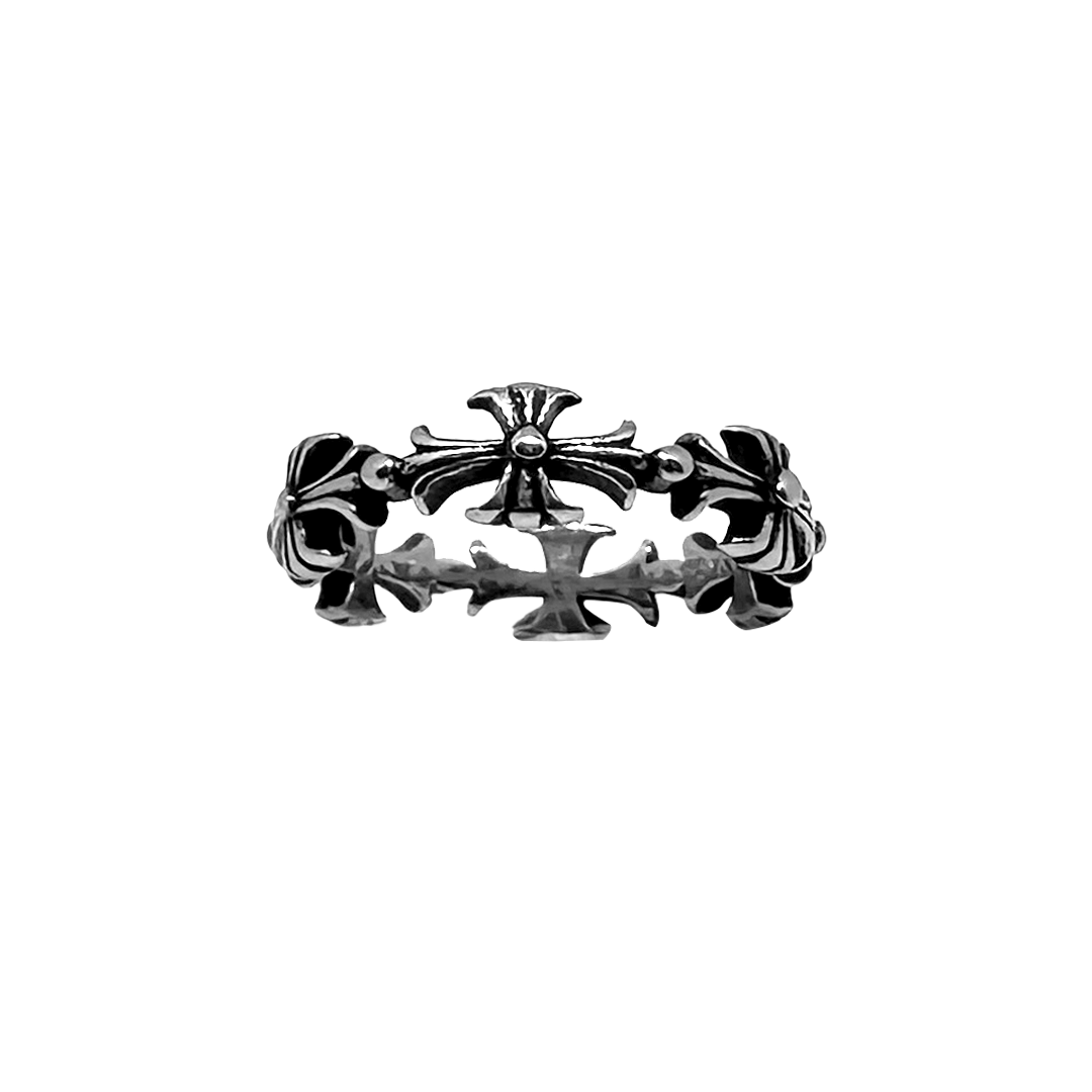 Cross Band Ring