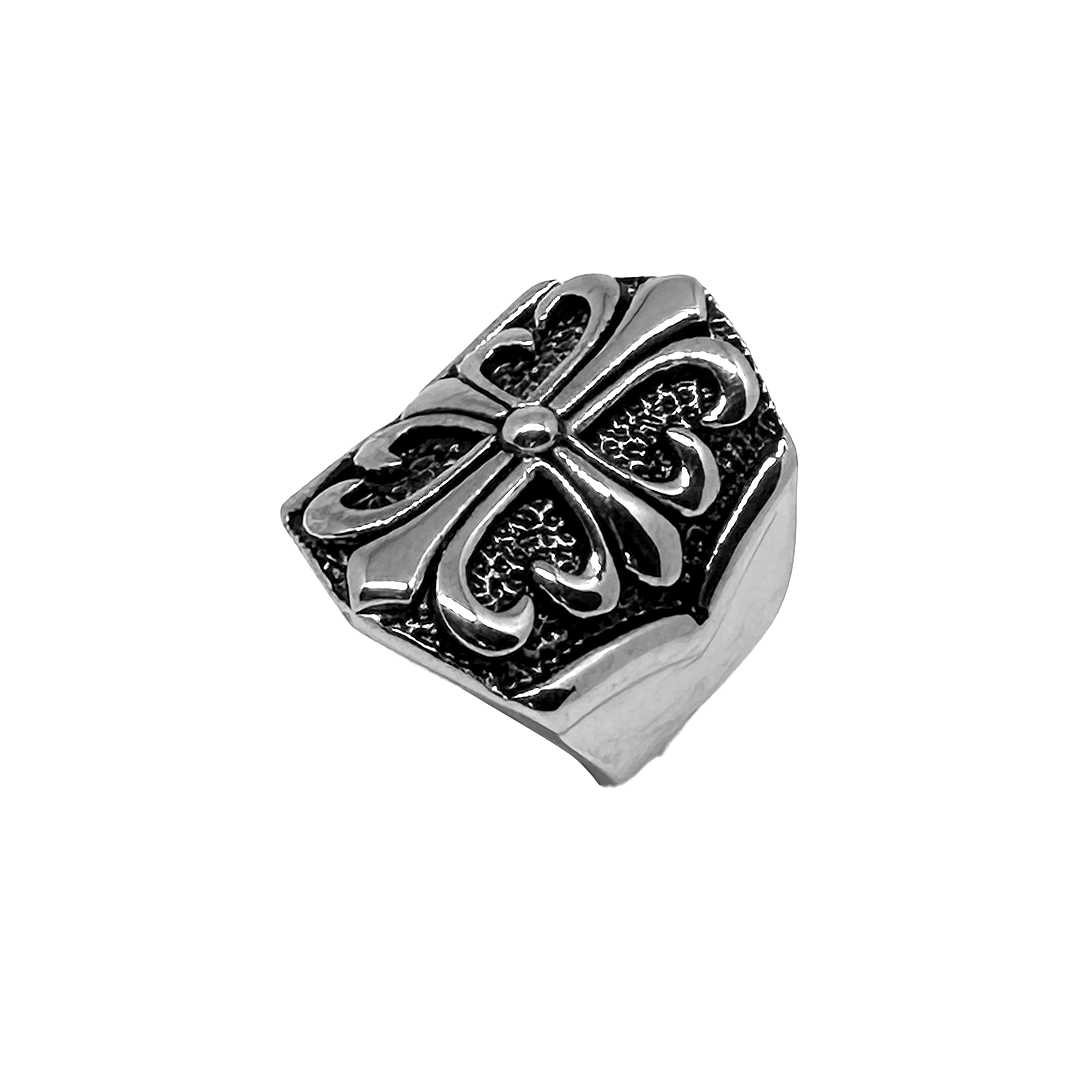 Fleur Shield Ring