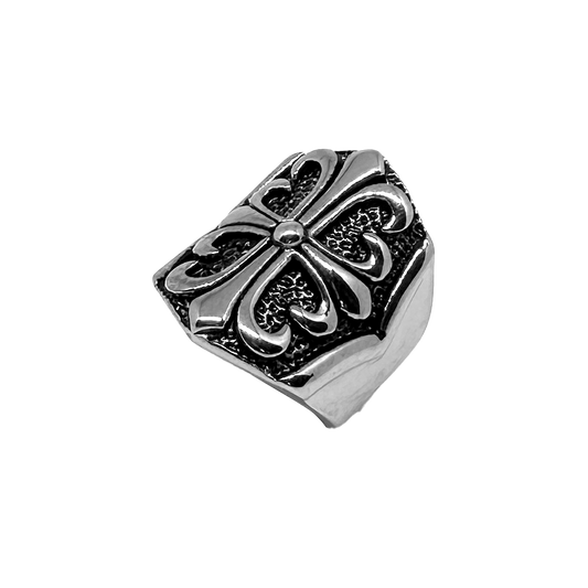 Fleur Shield Ring