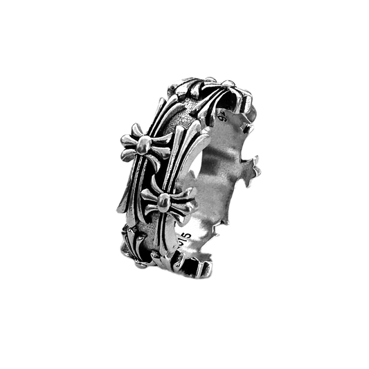 Flipped Stacked Cross Ring