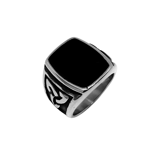 Black Gem Signia Ring