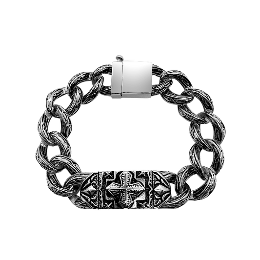Cross Badge Bracelet