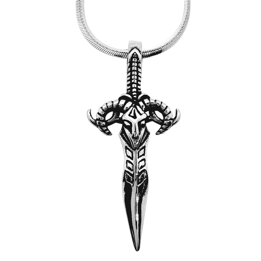 Goated Dagger Pendant with Chain