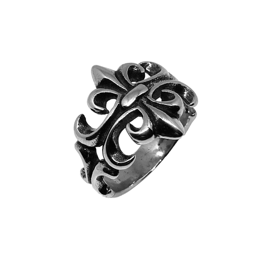 Mirror Fleur De Lis Ring
