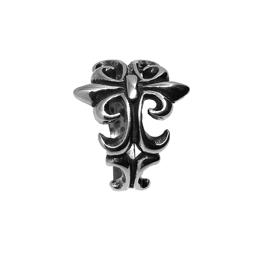 Mirror Fleur De Lis Ring