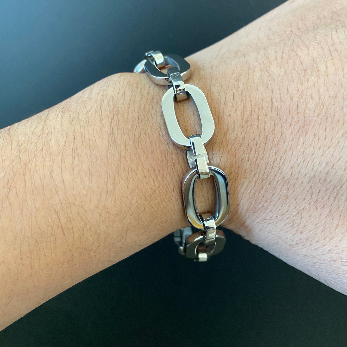 Heavy Rolo Bracelet
