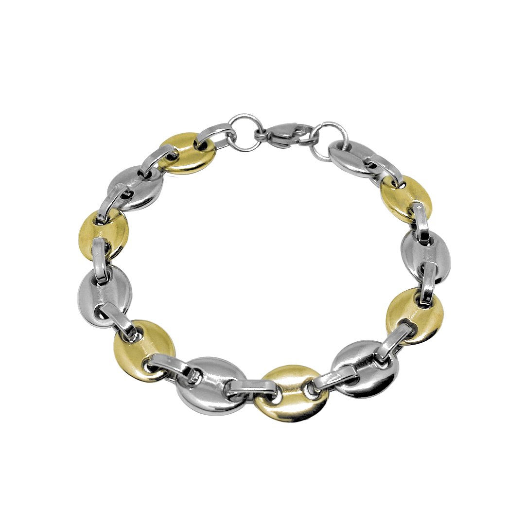 Two Tone Mariner Bracelet