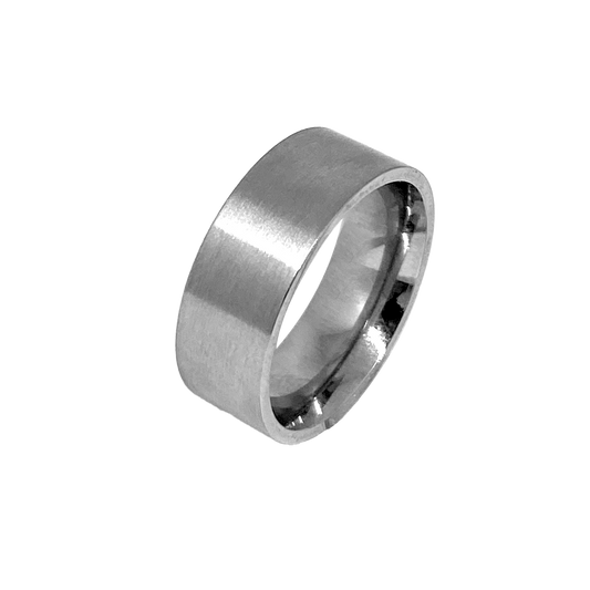 Brushed Steel Ring