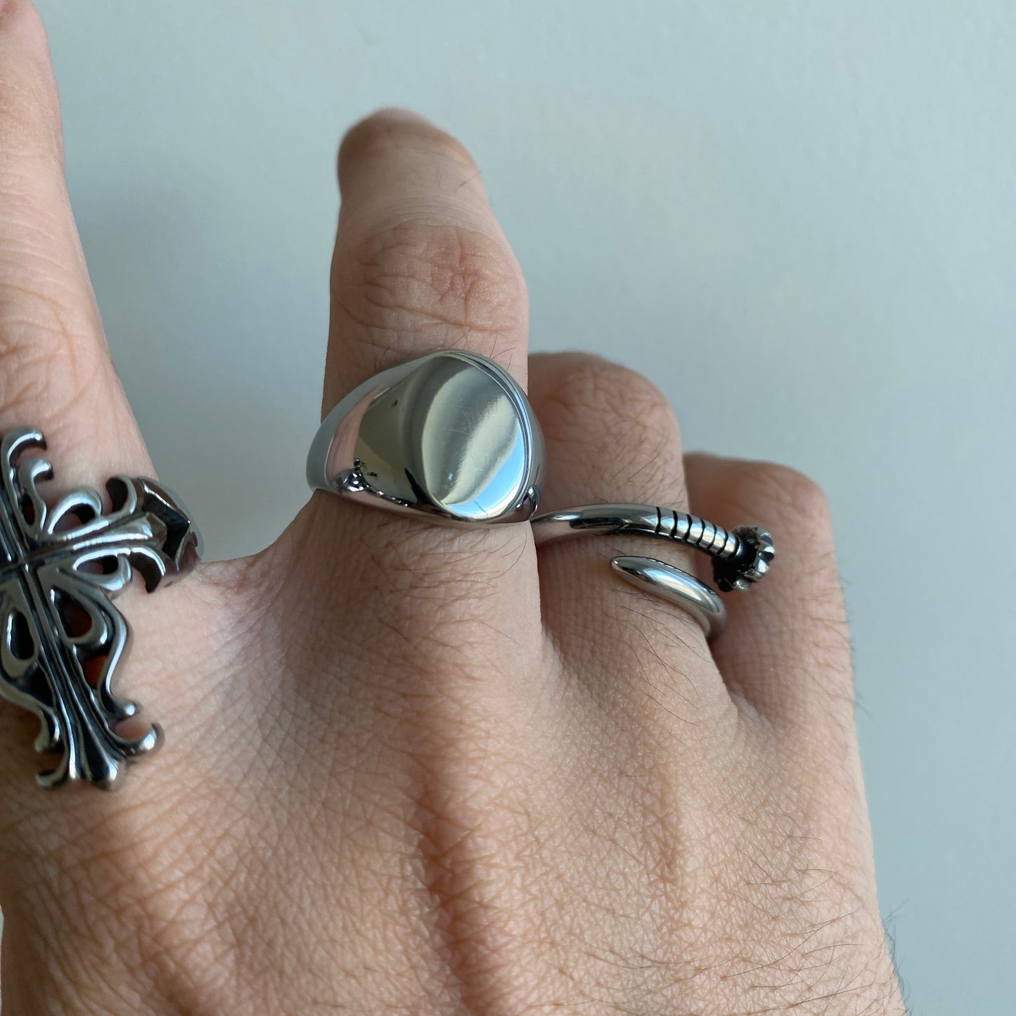 Oval Flat Ring