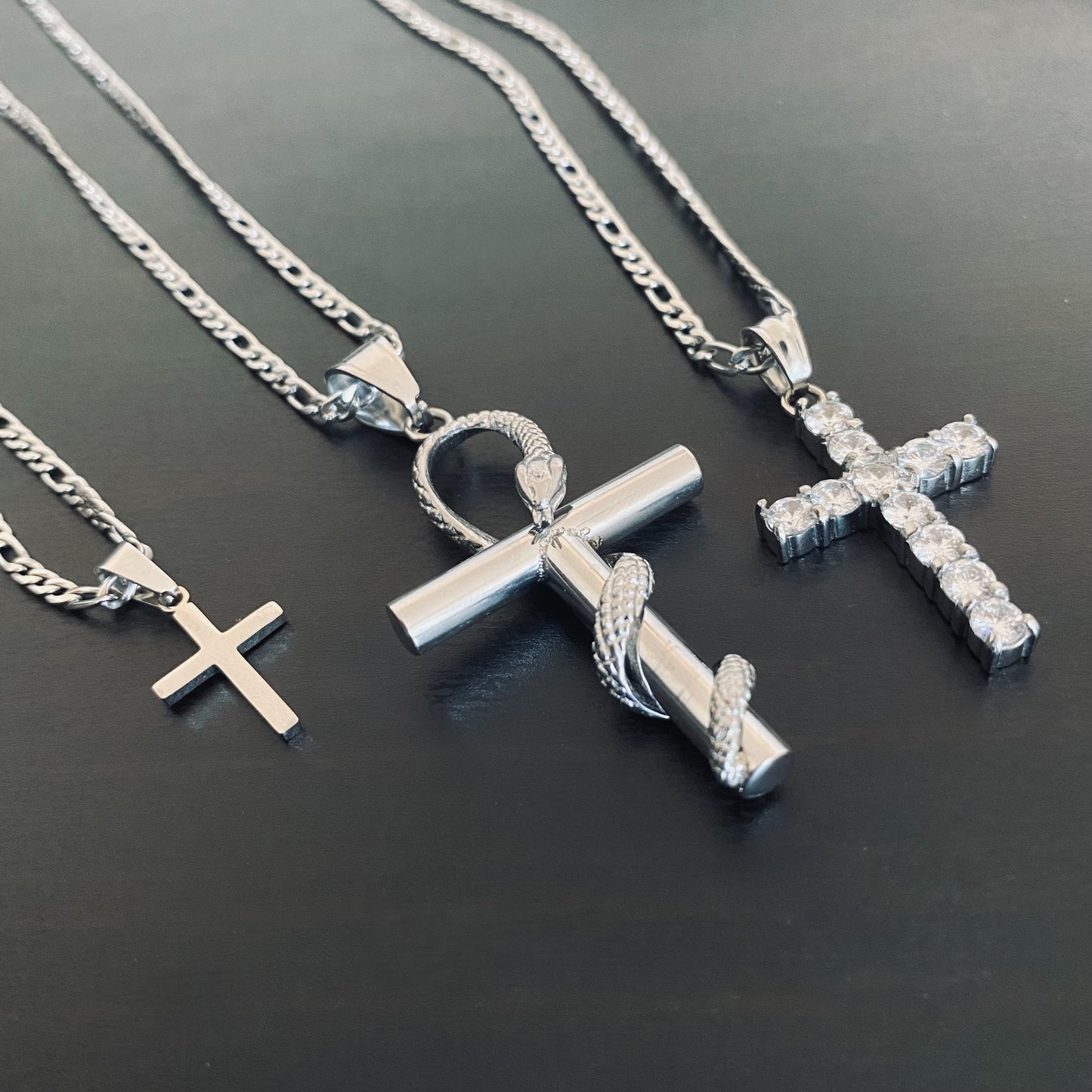 Cross Pendant with Chain