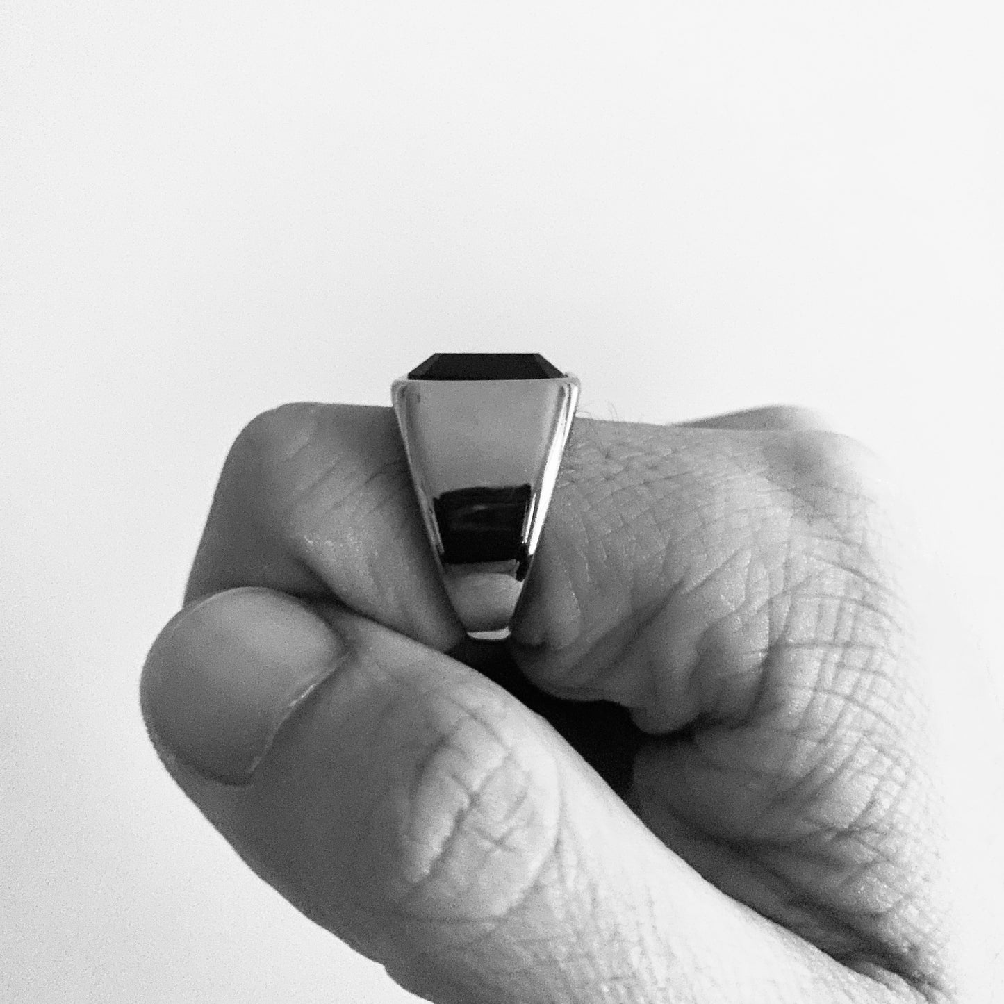 Rectangular Gem Ring