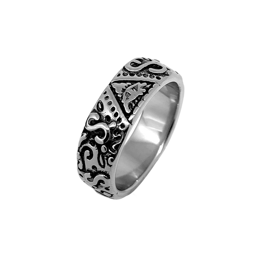 Pyramid Eye Ring