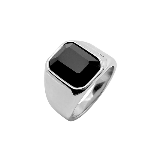 Rectangular Gem Ring