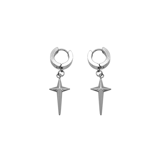 Shining Cross Earrings